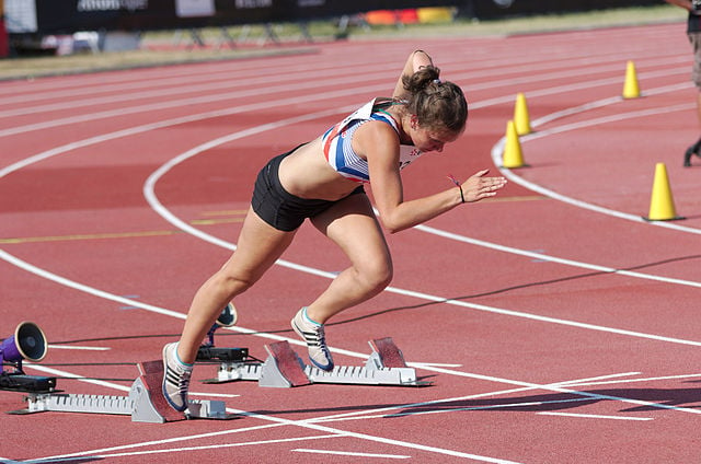 640px 2013 IPC Athletics World Championships   26072013   Tereza Jakschova Of Czech Republic Preparing For The Womens 100m   T46 Second Semifinal Min