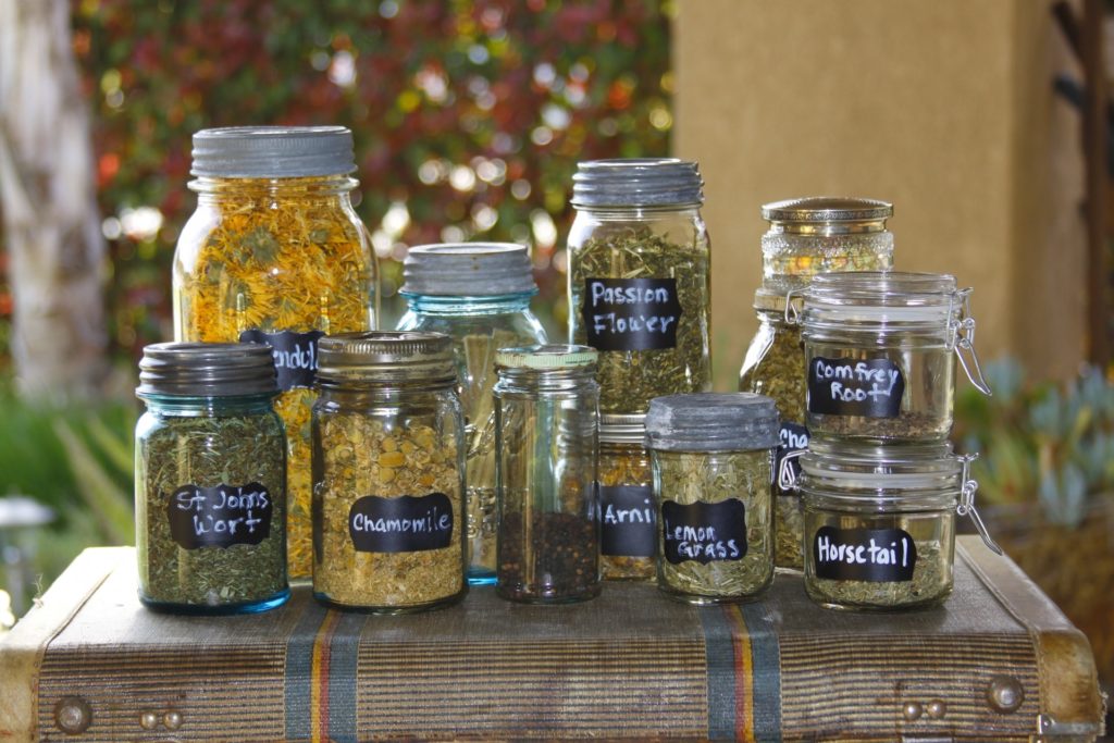 Jar Filled With Dried Herbs Min 1024x683
