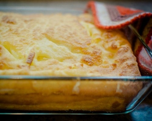 glass casserole dish