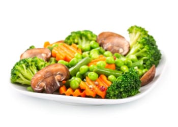 Cooked vegetables