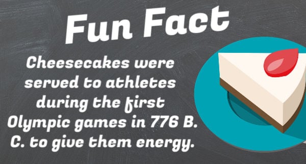 Cheesecake Fun Fact