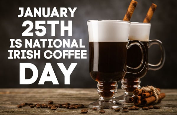 Irish coffee fun fact