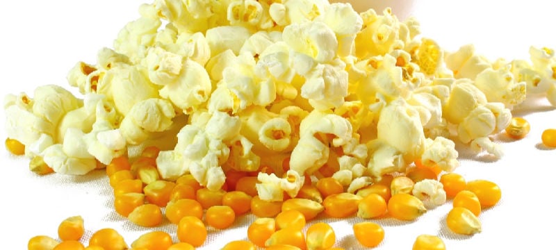 Unpopped popcorn