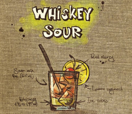 Whiskey sour recipe