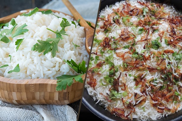 Basmati vs jasmine rice