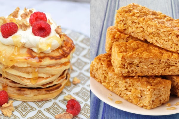 Flapjack and Pancakes