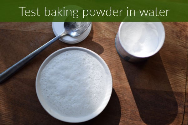 Baking Powder And Water