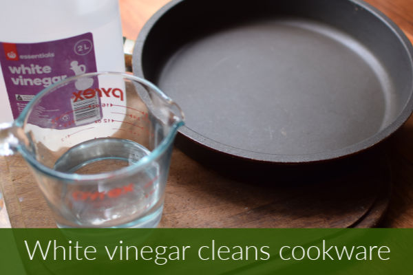 White Vinegar And A Pan