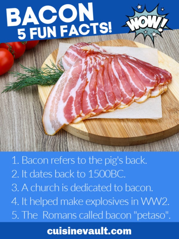 5 fun facts about bacon