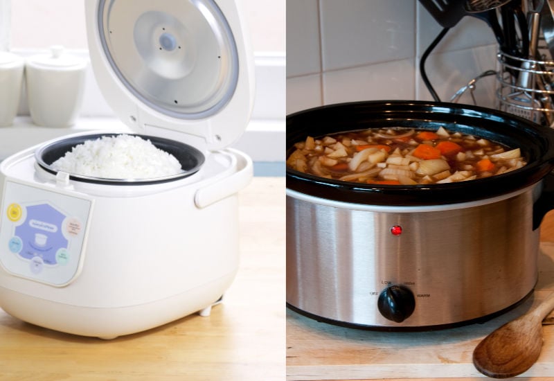 Rice cooker vs slow cooker