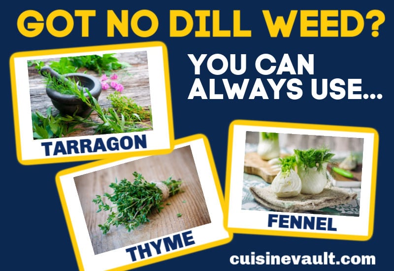 Substitutes for dill weed
