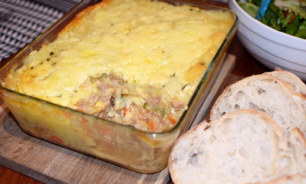 Tuna bake in dish 2