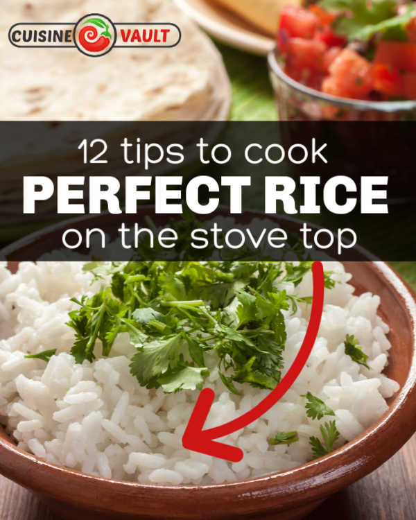Rice making tips