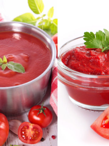 Tomato Sauce Vs. Tomato Paste – An Essential Guide