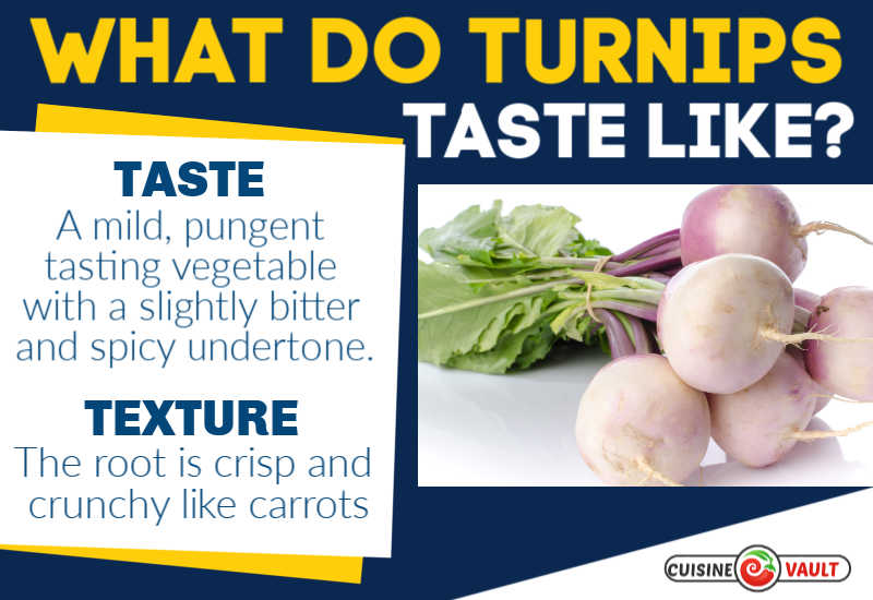 What do turnips taste like