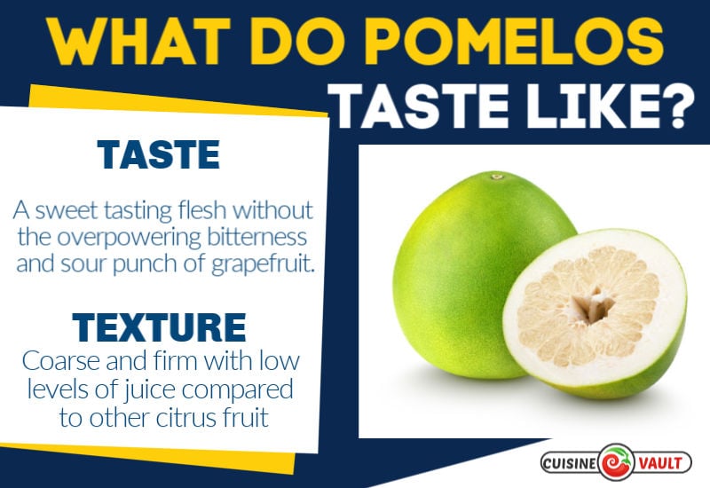 What does a pomelo taste like