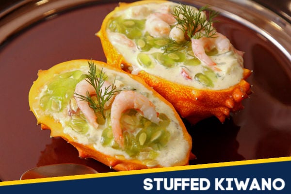 Stuffed kiwano