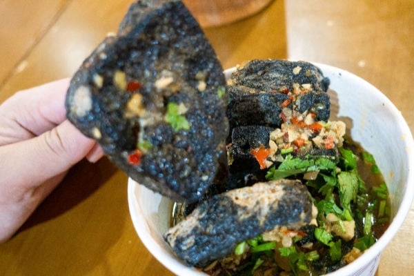 a bowl of Changsha style tofu