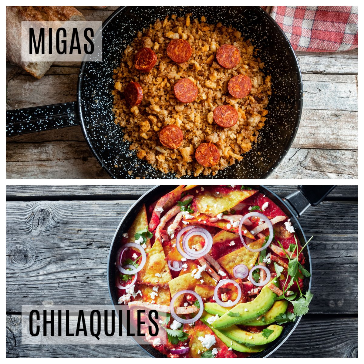 migas vs chilaquiles tex mex breakfasts