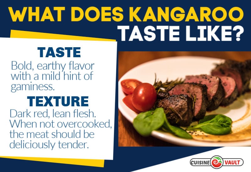 Kangaroo taste