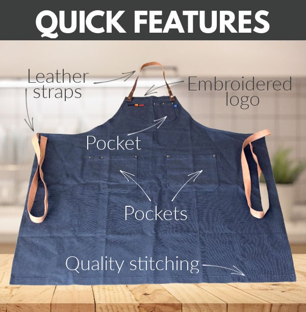 Quick features infographic