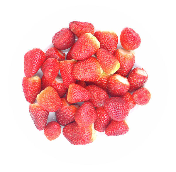 A Plate Of Fresh Strawberries