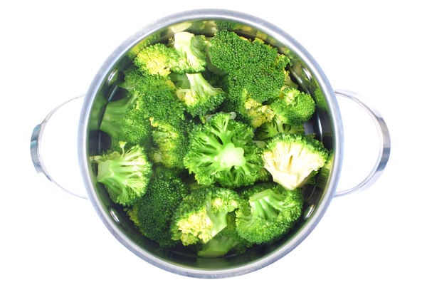 Blanching Broccoli