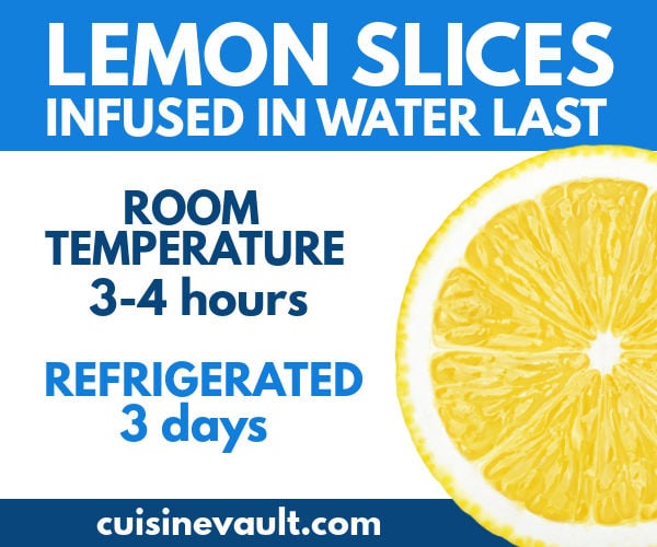 How Long Do Lemons Last In Water