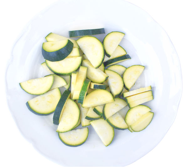 Sliced Zucchini