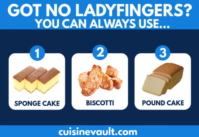 7 Best Ladyfinger Substitutes In Desserts