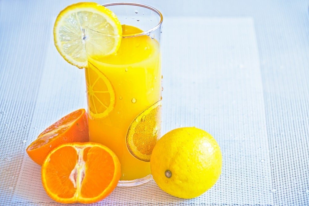 Fresh citrus juice