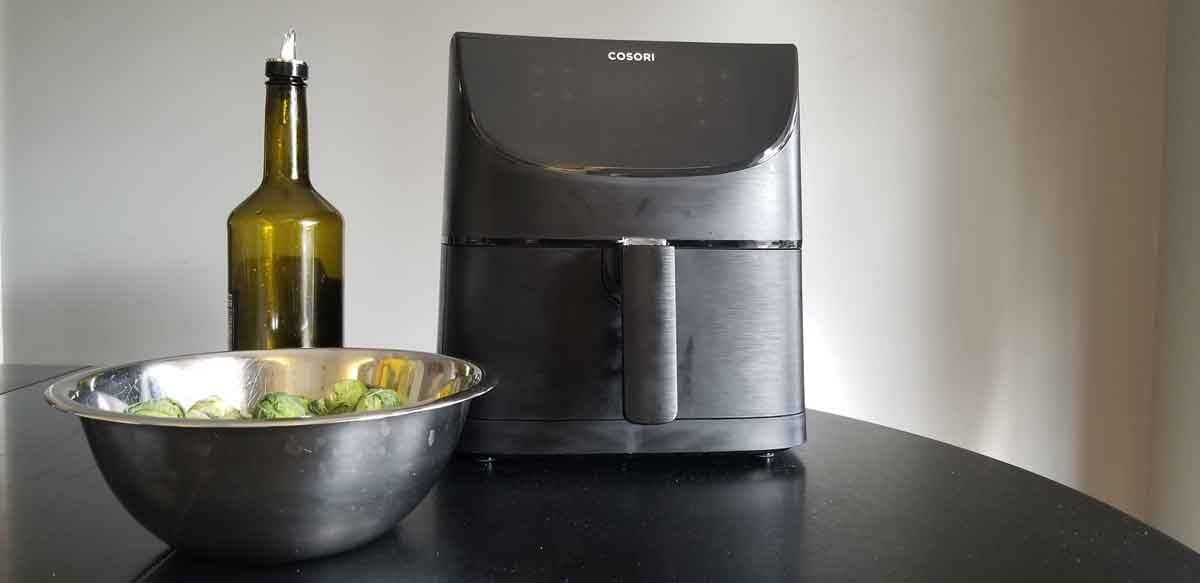 Cosori Stainless Steel Air Fryer Review 5.8 Qt.