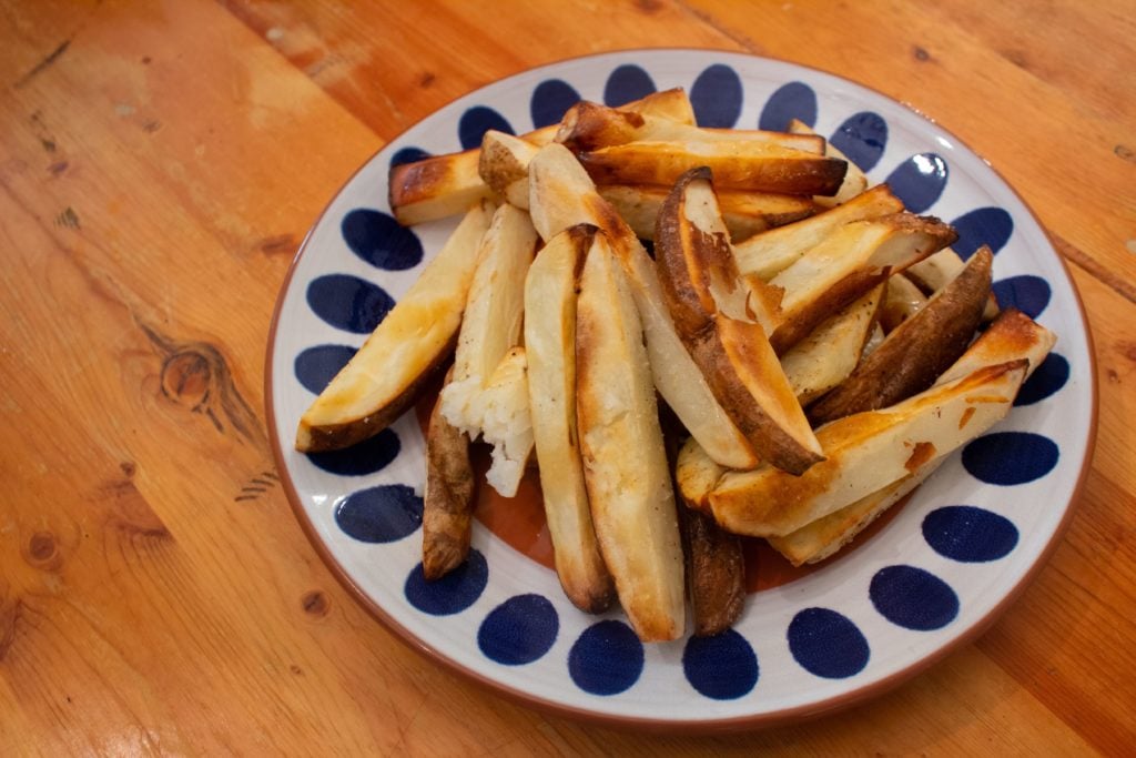Fries Cooked