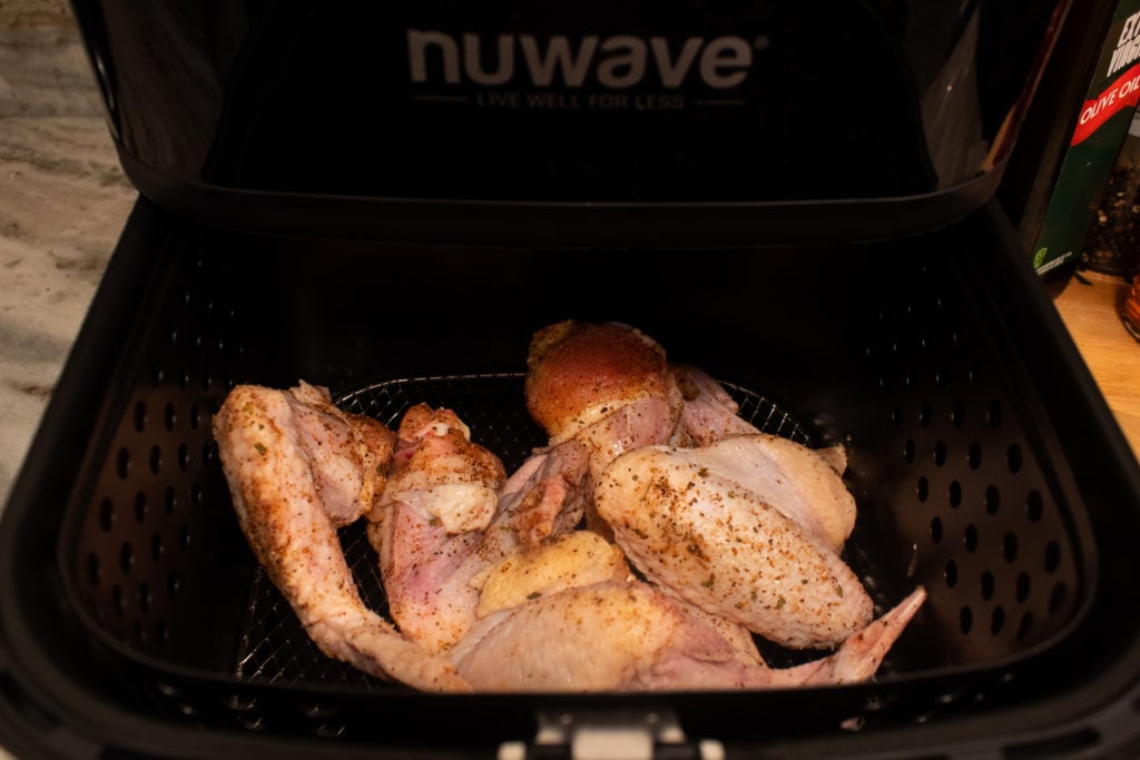 NuWave Brio 6-Quart Air Fryer with App Recipes