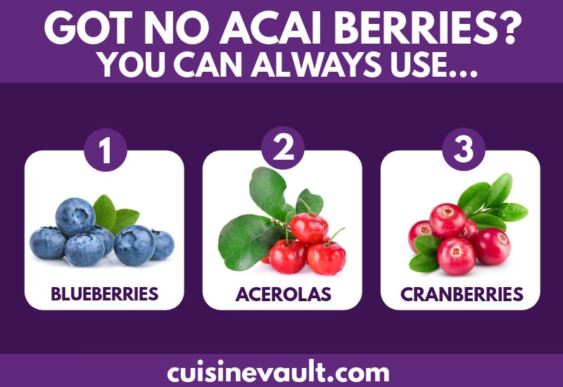 Acai Berry Substitutes