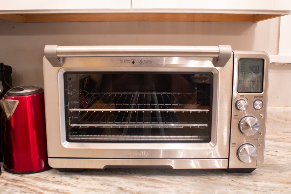 Breville Smart Oven Air Fryer Toaster Oven, Brushed Stainless Steel,  BOV860BSS, Medium