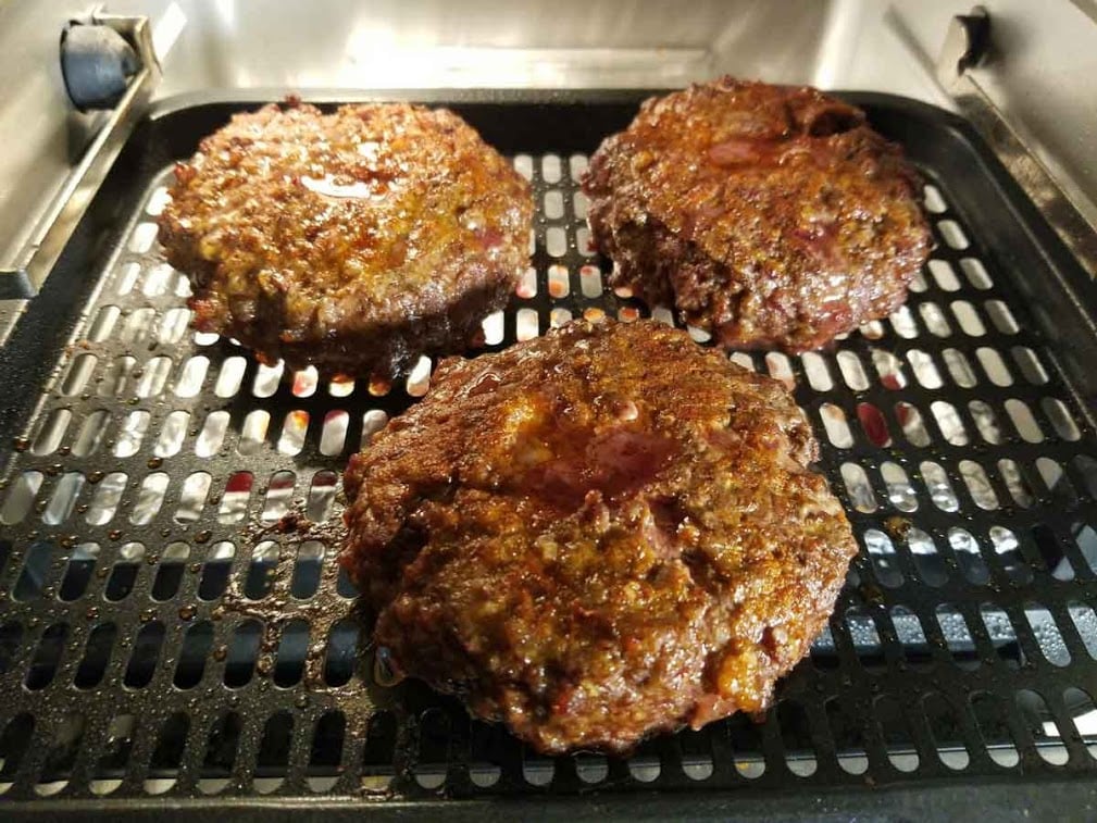 Burgers Cooked