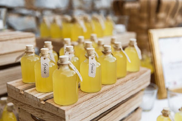 Homemade Limoncello