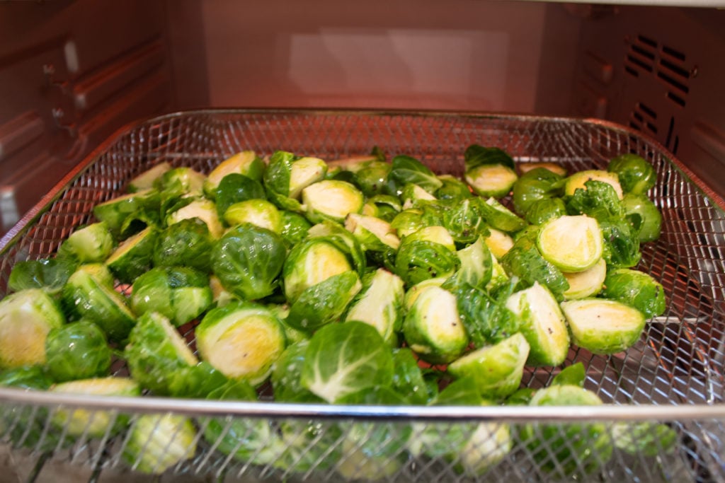 Brussel Sprouts in Oven