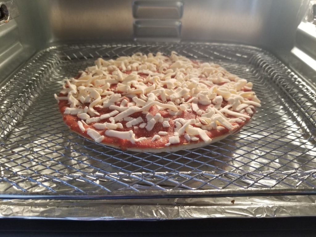 Frozen Pizza in my Chefman Air Fryer Oven