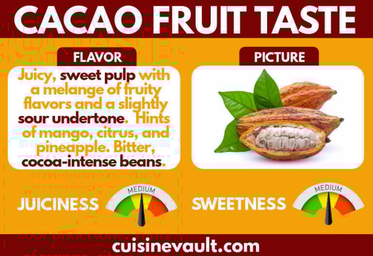 What Does A Cacao Fruit Taste Like?
