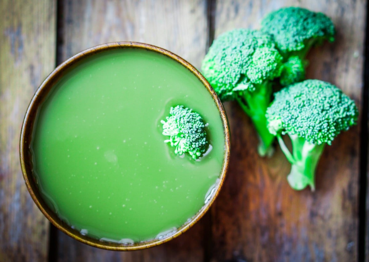 Broccoli cannot be juiced