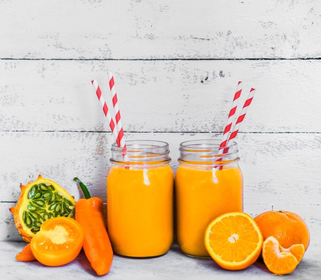 Orange Pepper Exotic Fruit Juice