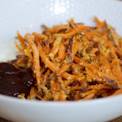 Delicious crispy sweet potato fries from your air fryer