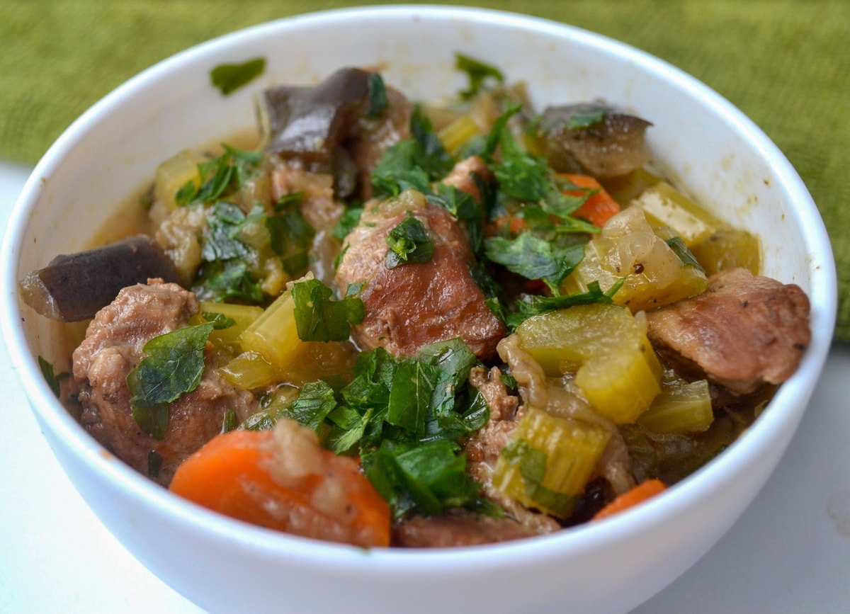 instant pot beef stew finished