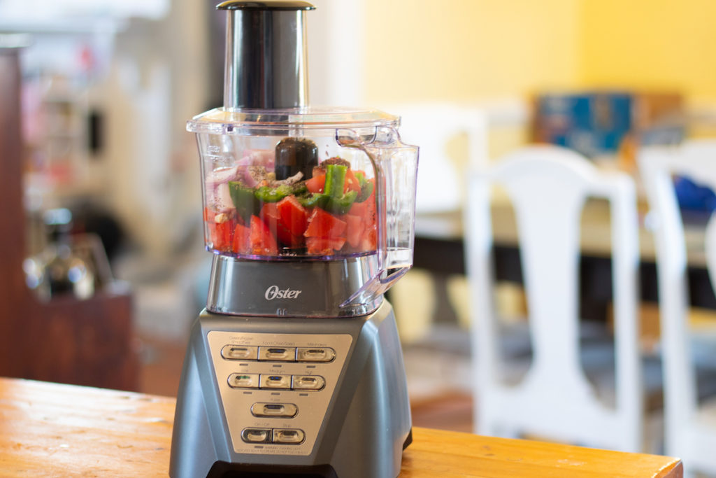 Oster 12-Speed Blender With Food Processor Attachment - Roller