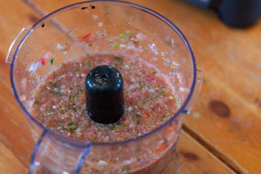salsa preparation
