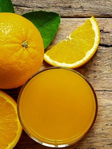 Vitamin C fruit juice