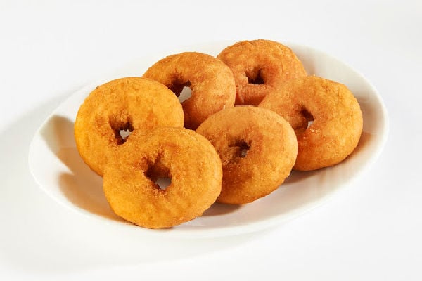 Cake donuts on a plate