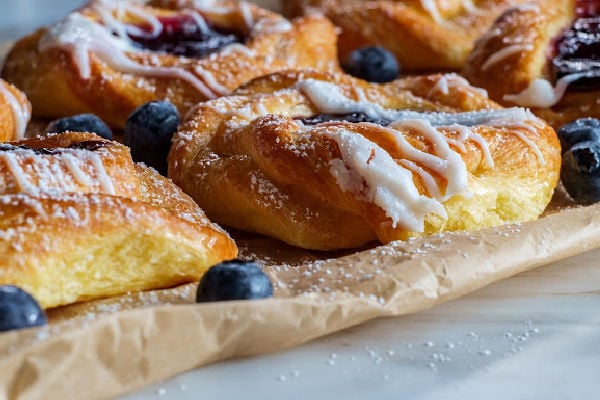 Fresh Danish pastry